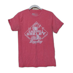 ✨️3 For $20✨Carroll Shelby Motors tshirt Men M heather RED Shelby Old Sign Style